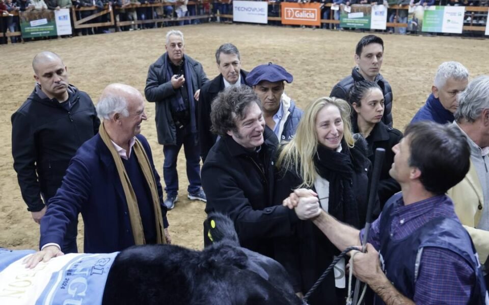 Javier Milei en La Rural: salida del cepo y eliminación de las retenciones