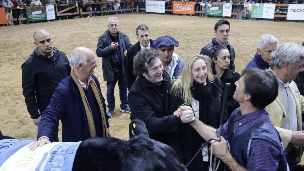 Javier Milei en La Rural: salida del cepo y eliminación de las retenciones